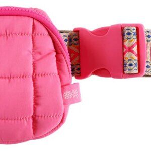 Simply Southern Puffer Pink Belt Bag NWOT Perfect for Spring and Summer!